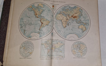 Andree’s Handatlas &  Diercke Welt Atlas10