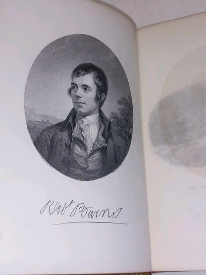 The Works of Robert Burns [6 vol set] W Paterson (1870s) Leather Fine Binding 8