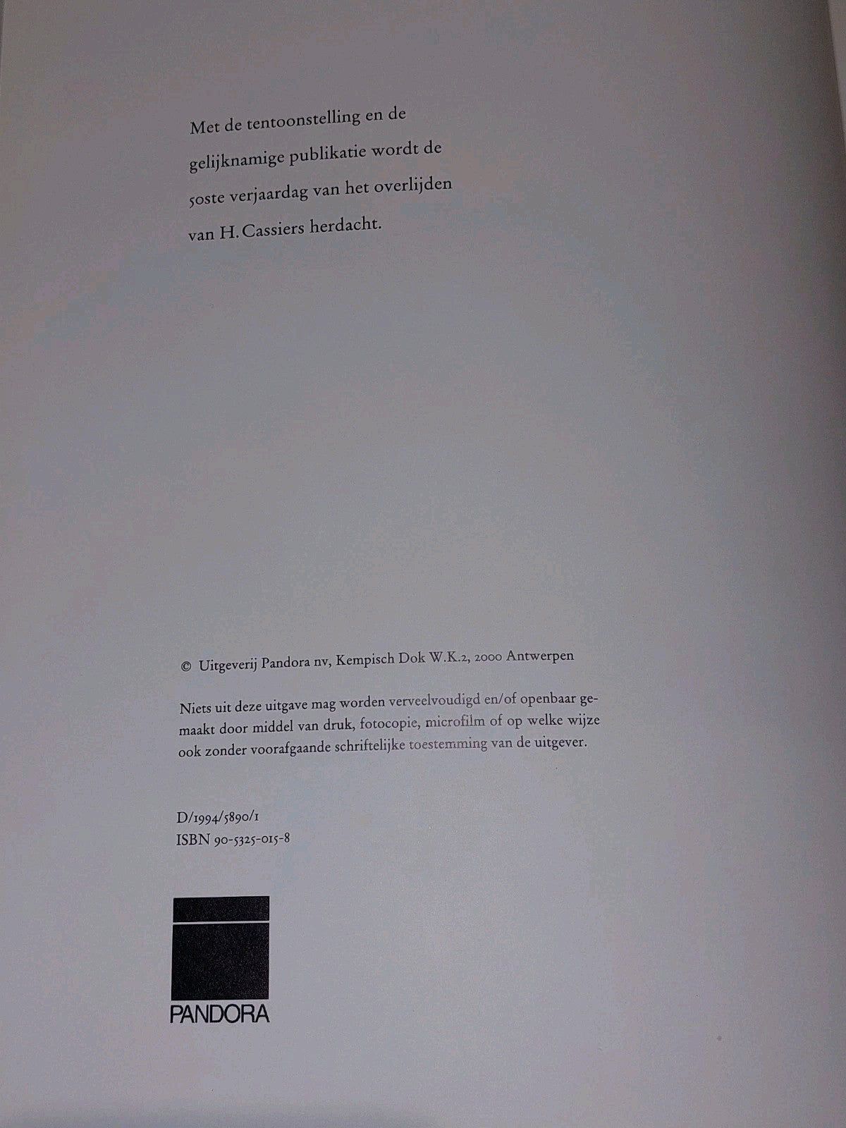 Henri Cassiers 18581944 by Henry Cassiers 1994, In Dutch, Red Star Line Images 4