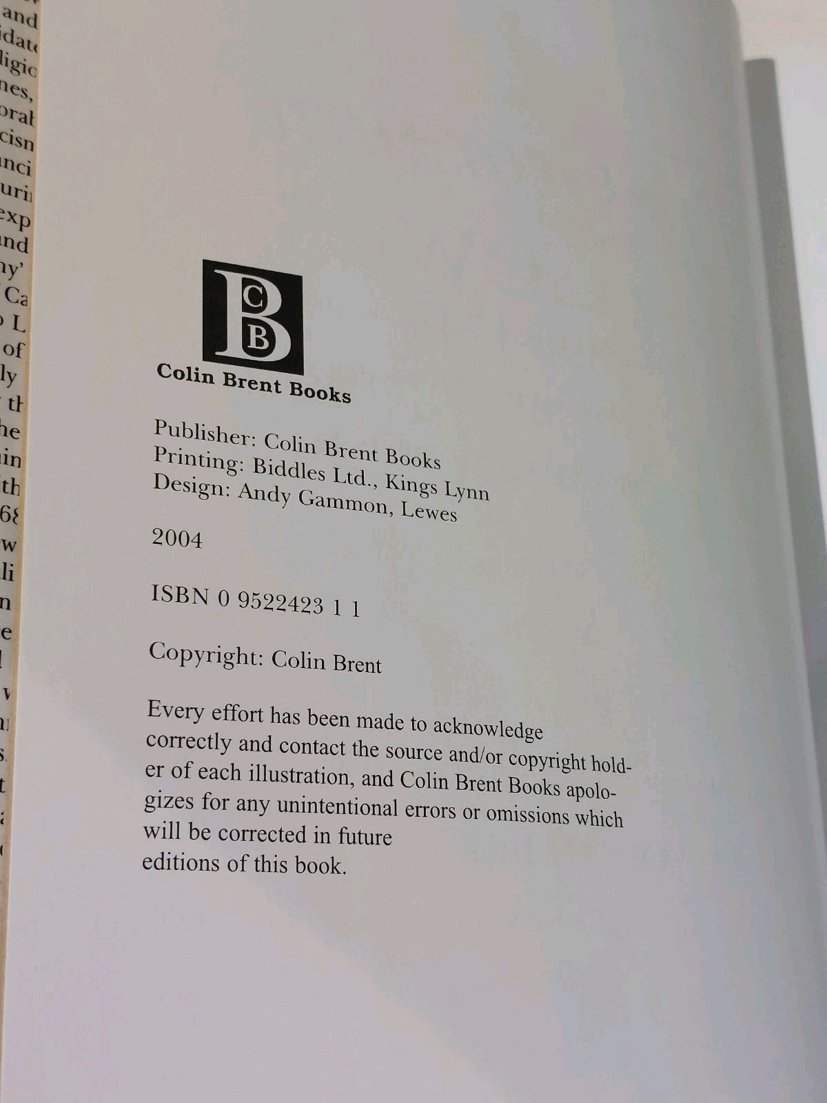 PreGeorgian Lewes : The Emergence of a County Town by Colin Brent (2004) Hb4