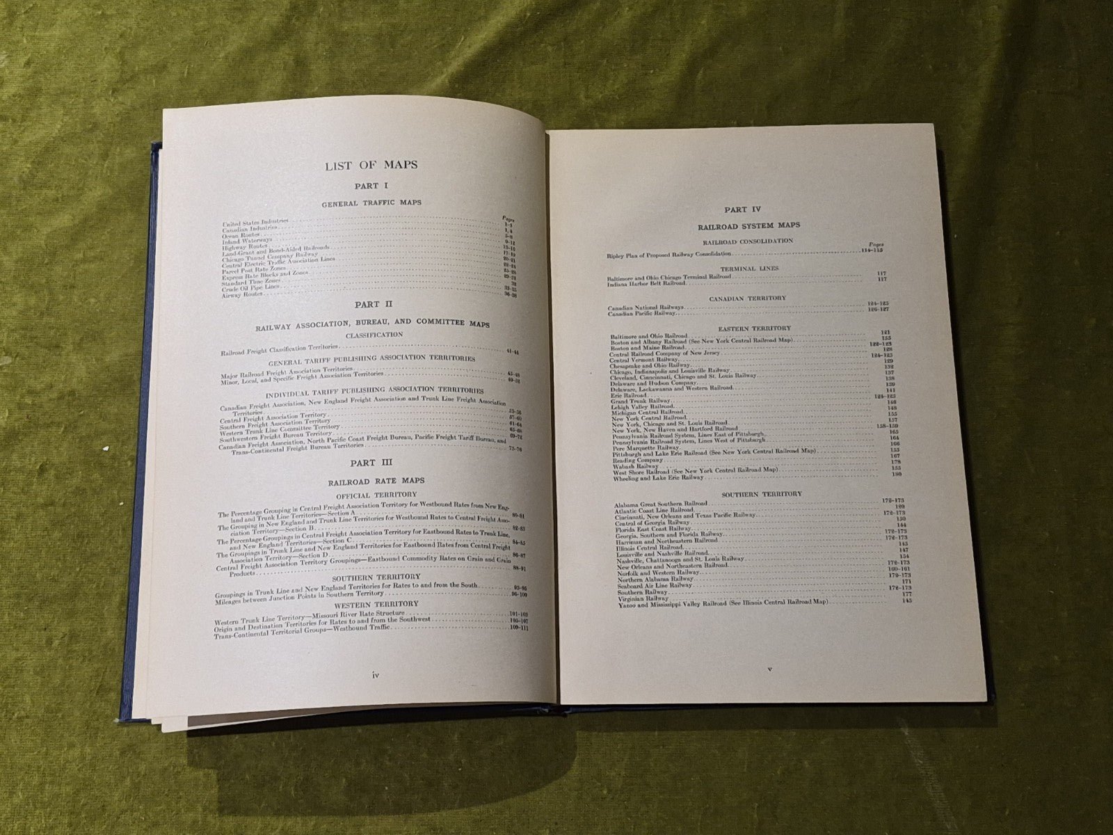 Atlas of Traffic Maps, Lasalle Extension University Chicago 19305