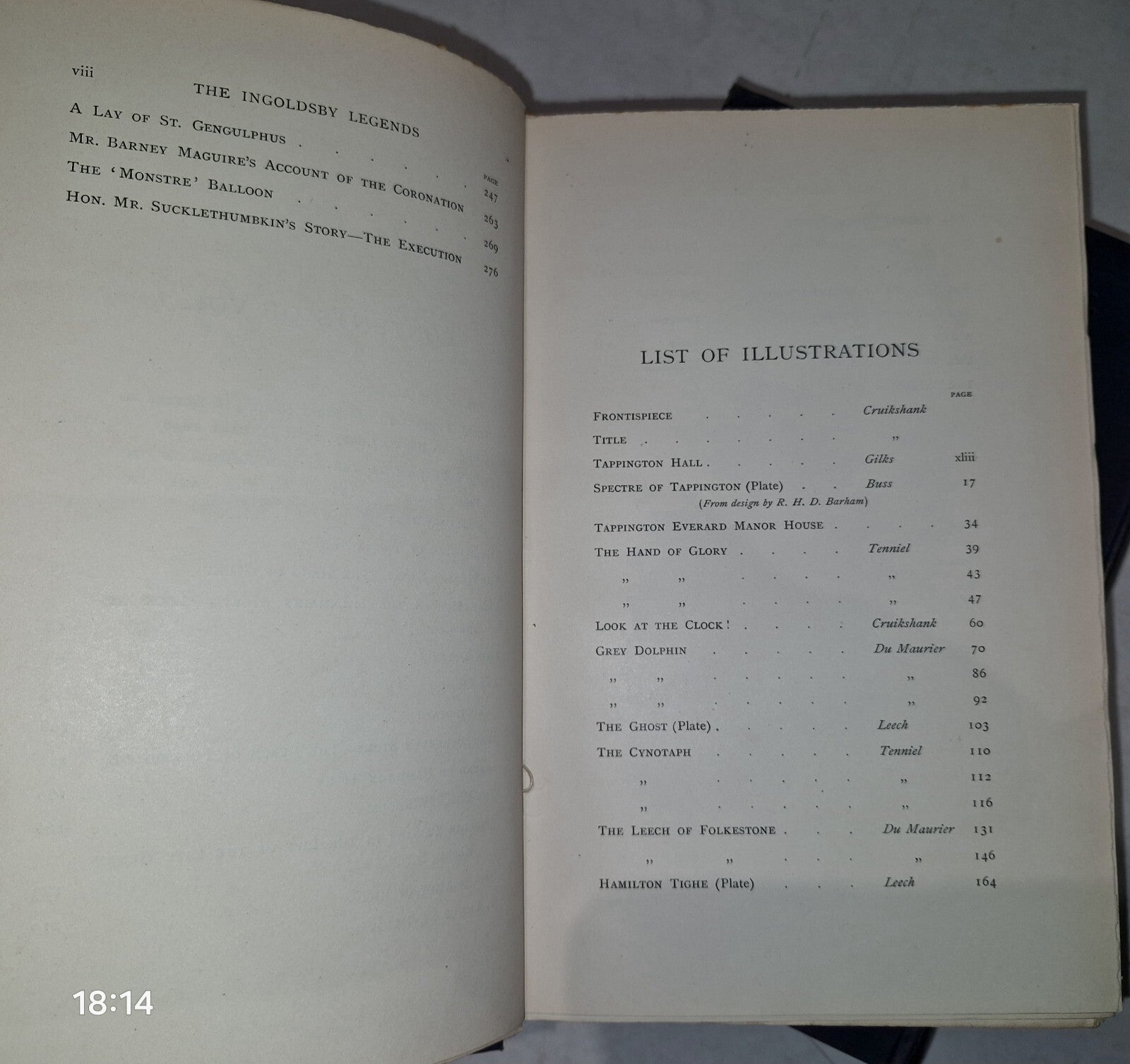 The Ingoldsby Legends (or Mirth and Marvels) 88th Edition - 1894 3 Volume Set10