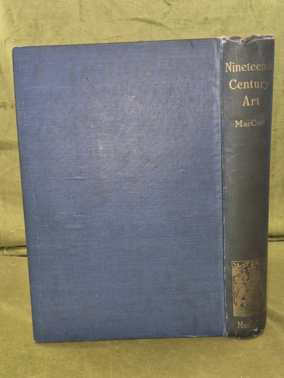 Nineteenth Century Art Maccoll,James Maclehose and Sons 1902 Glasgow Muirhead1