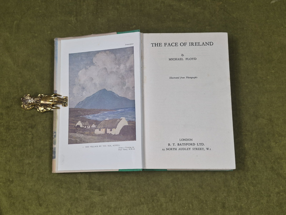 The Face of Ireland by Michael Floyd - 1936 B T Batsford 1st HB DJ4