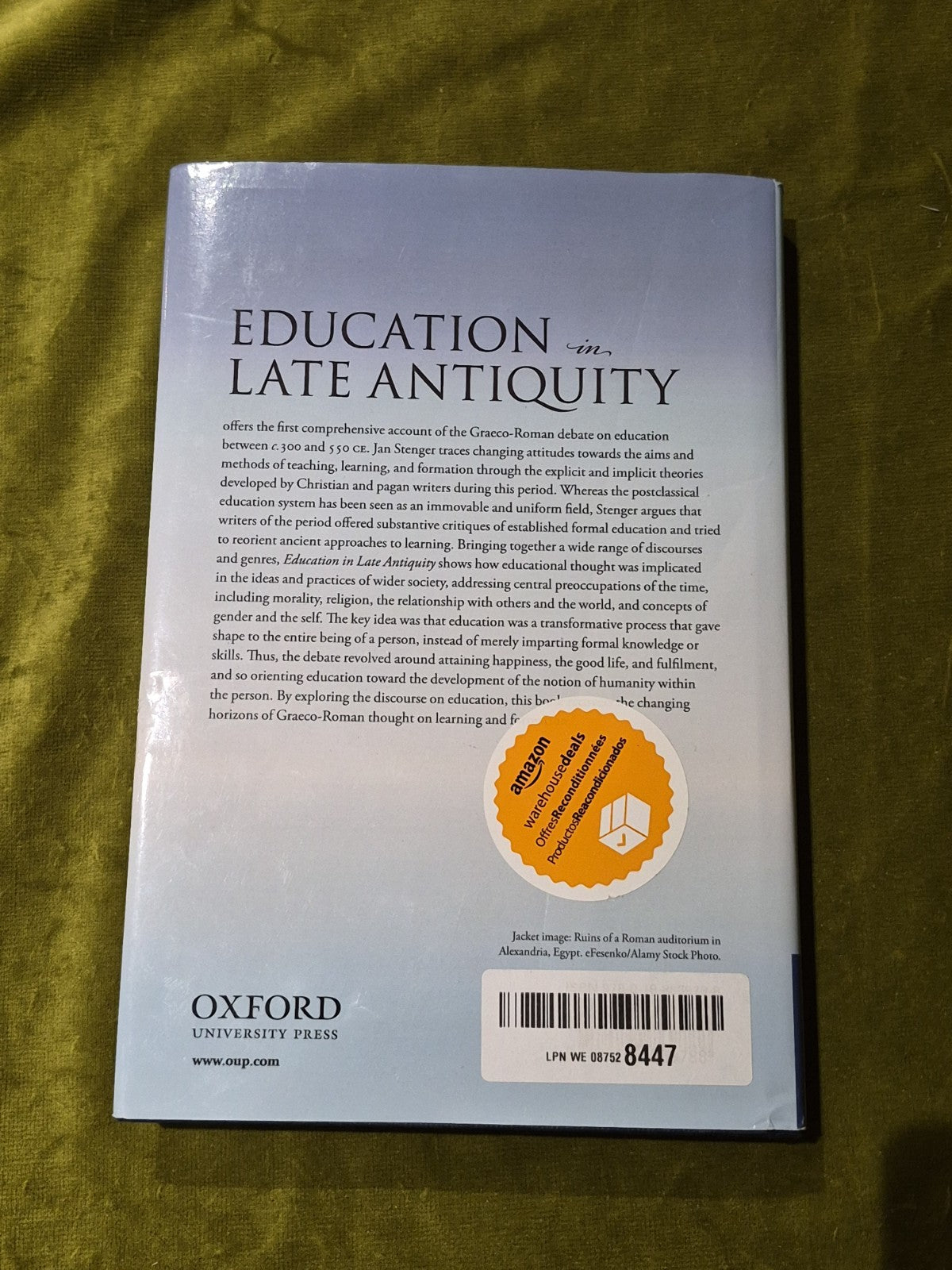 Education in Late Antiquity - Jan R Stenger1