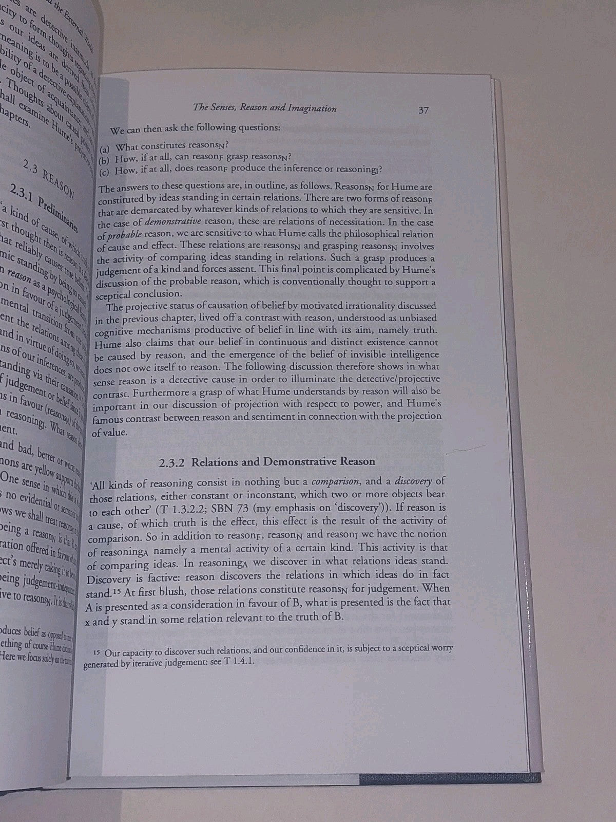 Projection and Realism in Hume's Philosophy  P J E Kail [Oxford Uni Press] 20073