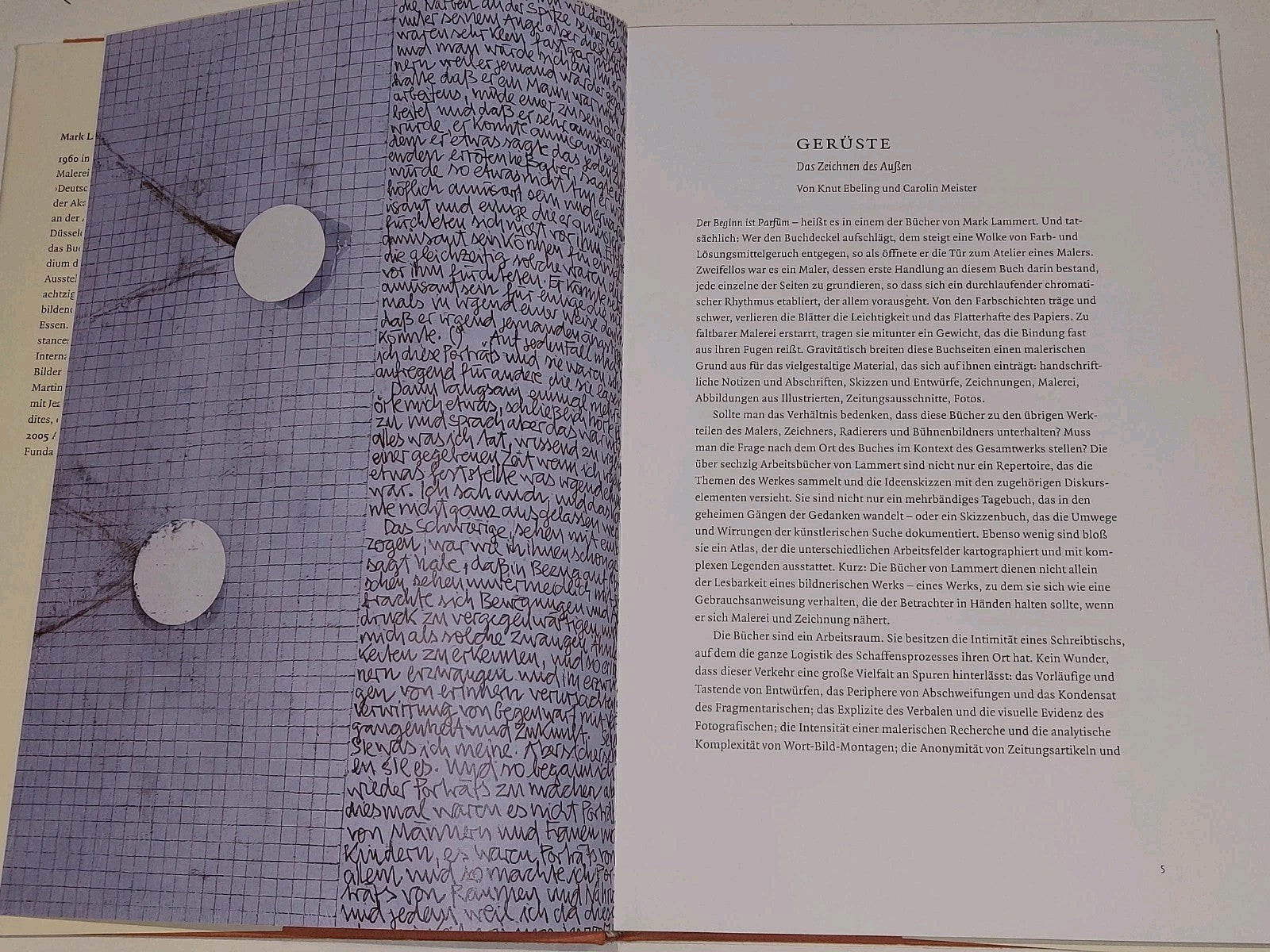 Mark Lammert Arbeitsbücher Workbooks 1989-2004 5