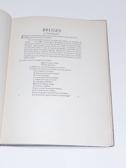 The Little Towns Of Flanders by Albert Delstsanche 1915 Limited 1st Edition Book5