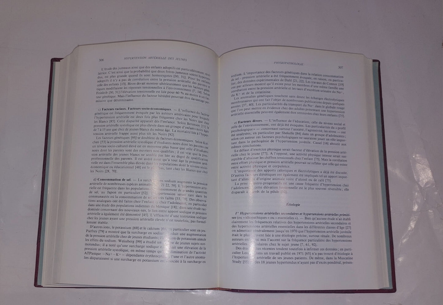 Beautifully Bound Edition Of Hypertension Arterielle By Schwartz (1988) Book6