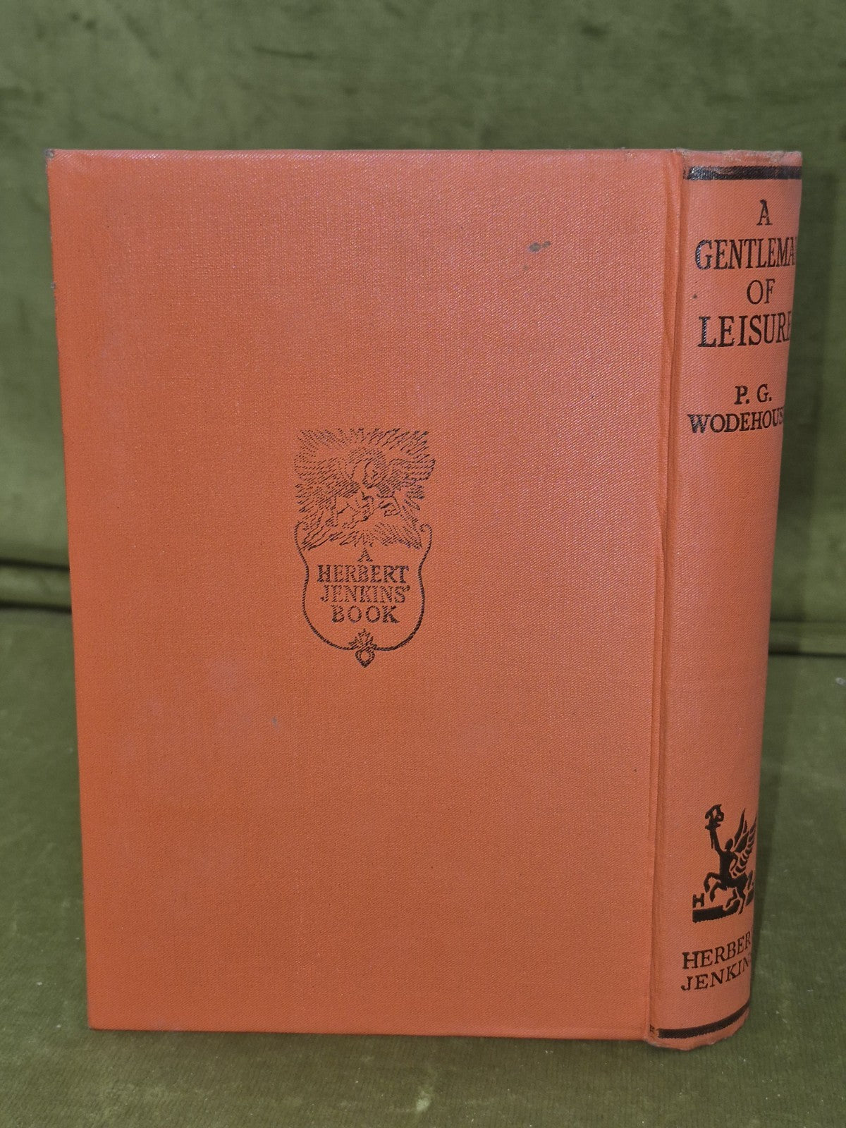A Gentleman of Leisure Wodehouse First Edition Herbert Fourteenth Printing3