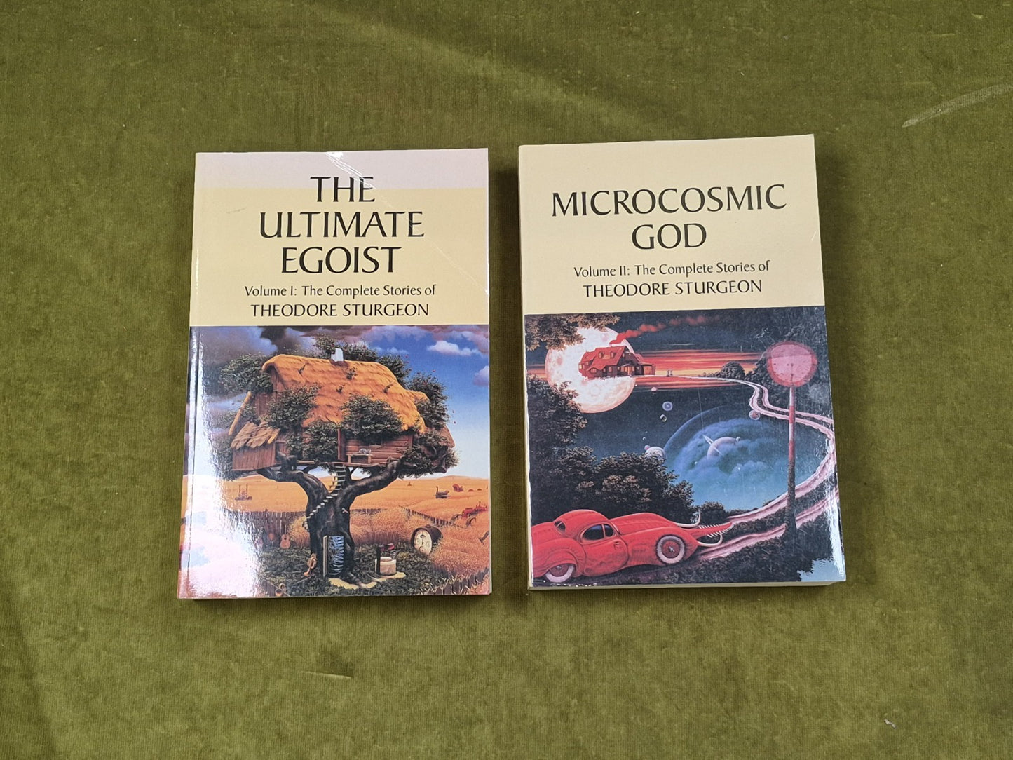 The Ultimate Egoist & Microcosmic God - Stories of Theodore Sturgeon Vols 1&2 PB0