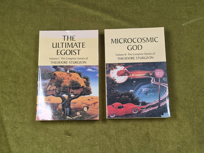 The Ultimate Egoist & Microcosmic God - Stories of Theodore Sturgeon Vols 1&2 PB0