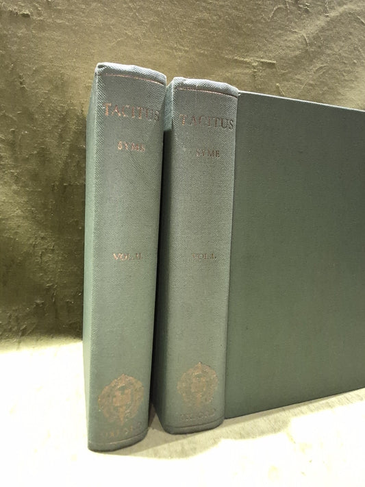 Tacitus - Ronald Syme  - Oxford Press 1958  - 2 Volumes 0