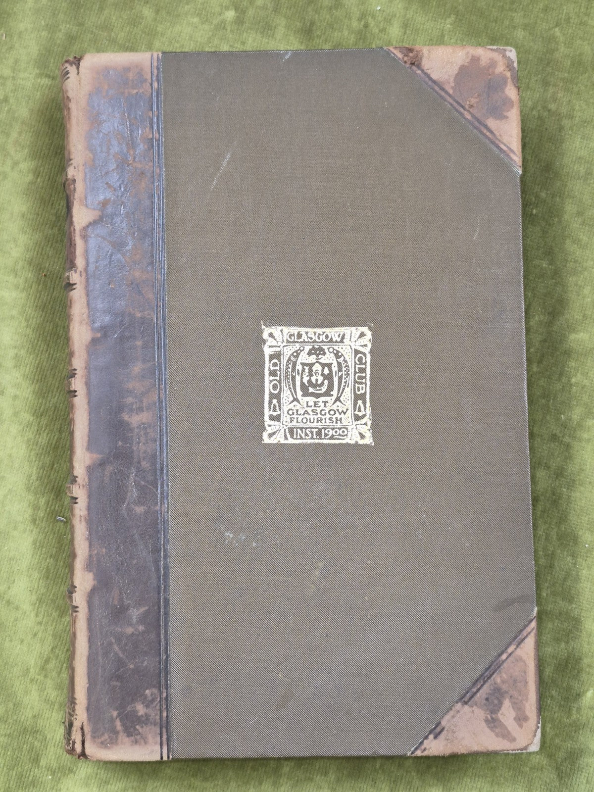 Old Glasgow Club Transactions, Volume I, Sessions 1900-083