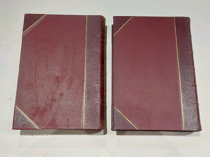 Chamber's Encyclopaedia 10 Vol Set (1901) Heavy Quarter Leather Bound Books7