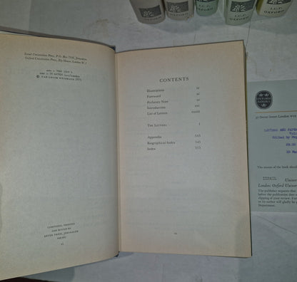 LETTERS AND PAPERS OF CHAIM WEIZMANN VOLUMES 1,3,4,5,6,7 Will Split.19