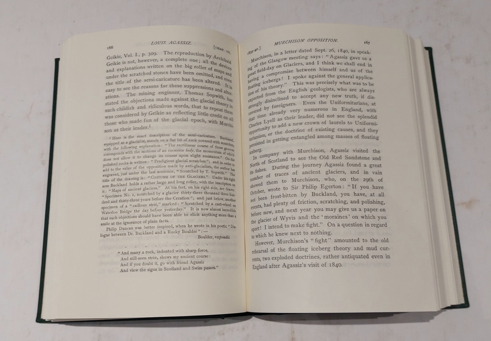 Life, Letters and Works of Louis Agassiz By Jules Marcou (1972) Book7