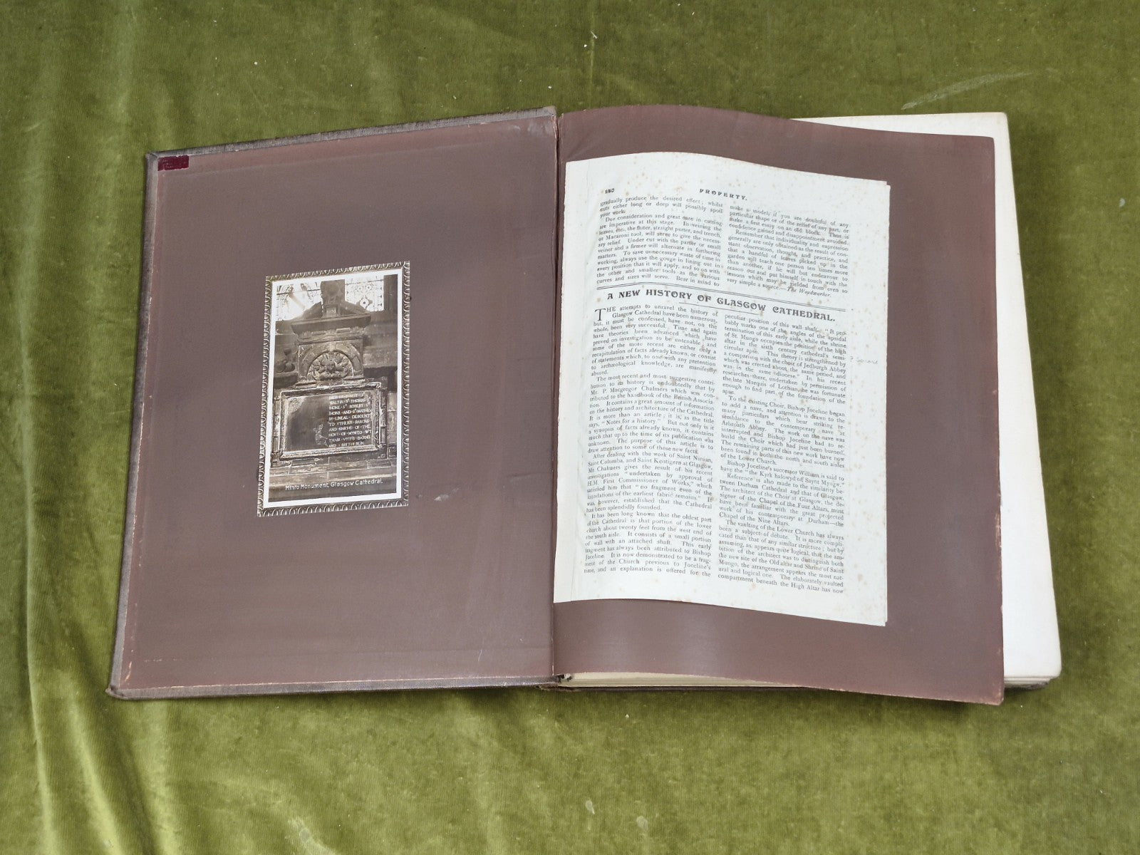 The Book of Glasgow Cathedral - George Eyre-Todd , Morison Brothers 1898 1st5