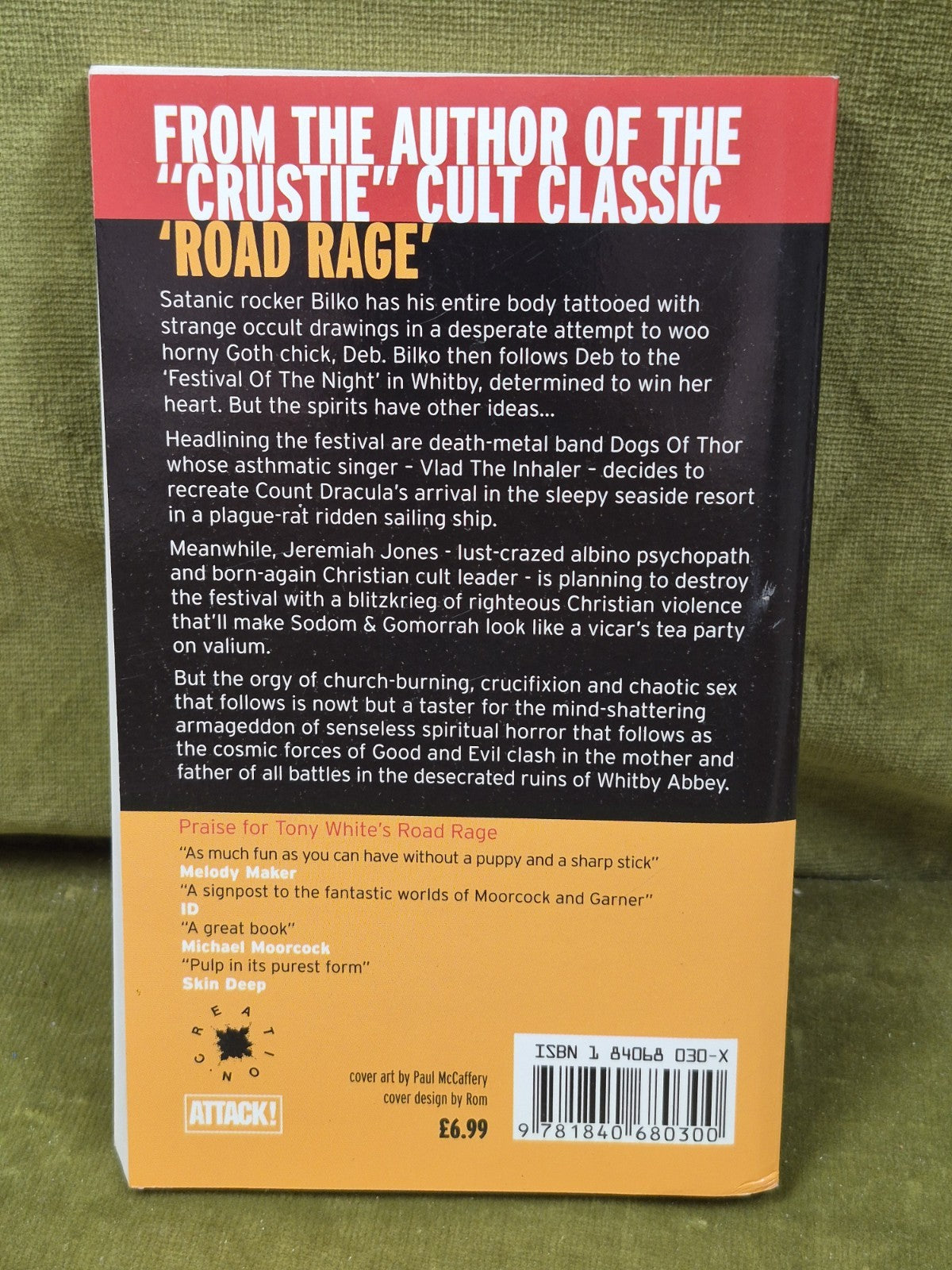 Satan! Satan! Satan! Tony White 1999 Attack! books1