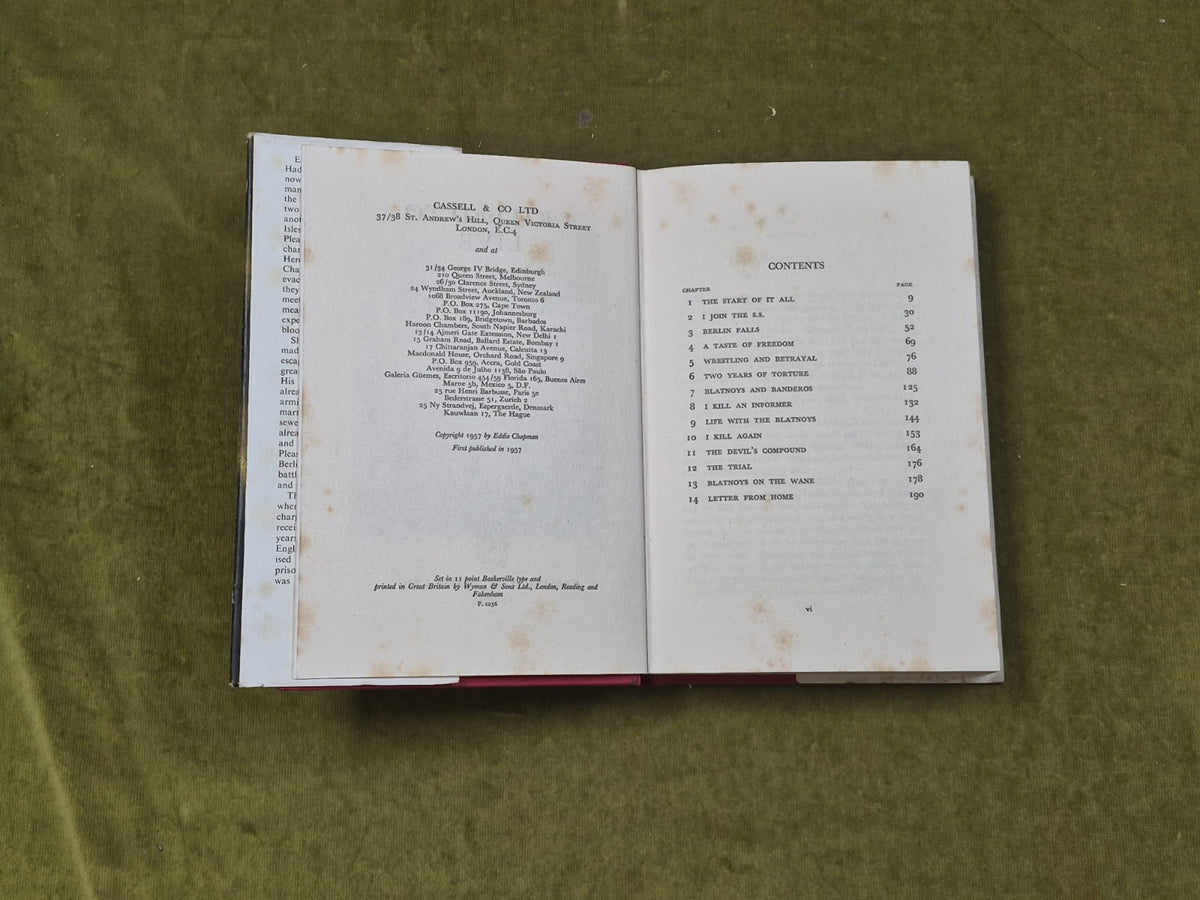 I Killed to Live : The Story of Eric Pleasants as told to Eric Chapman 1957 HBDJ5