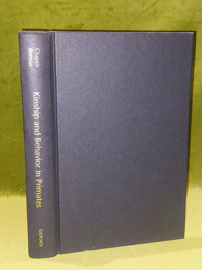 Kinship and Behavior in Primates by Bernard Chapais (English) Hardcover (2004)3