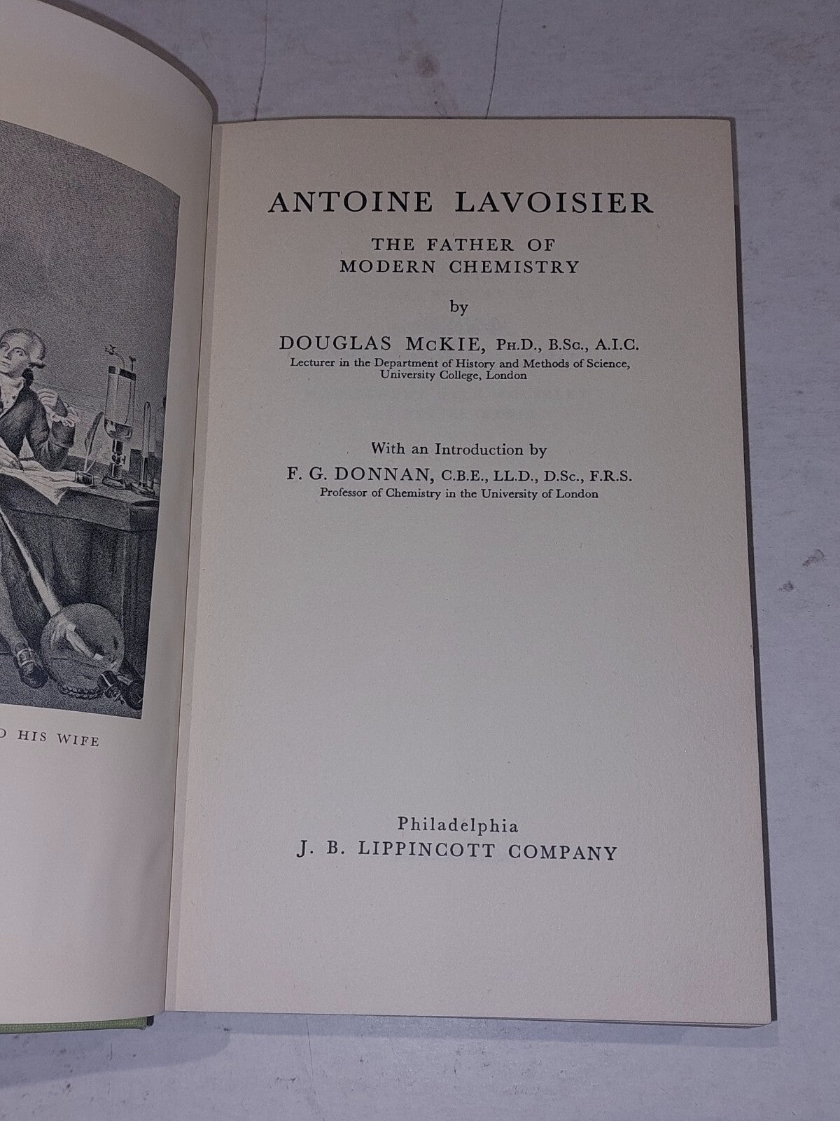 Antoine Lavoisier By Douglas McKie With Dust Jacket Hb Book5