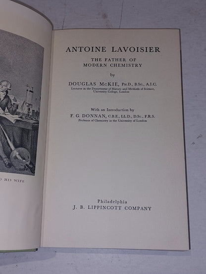 Antoine Lavoisier By Douglas McKie With Dust Jacket Hb Book5