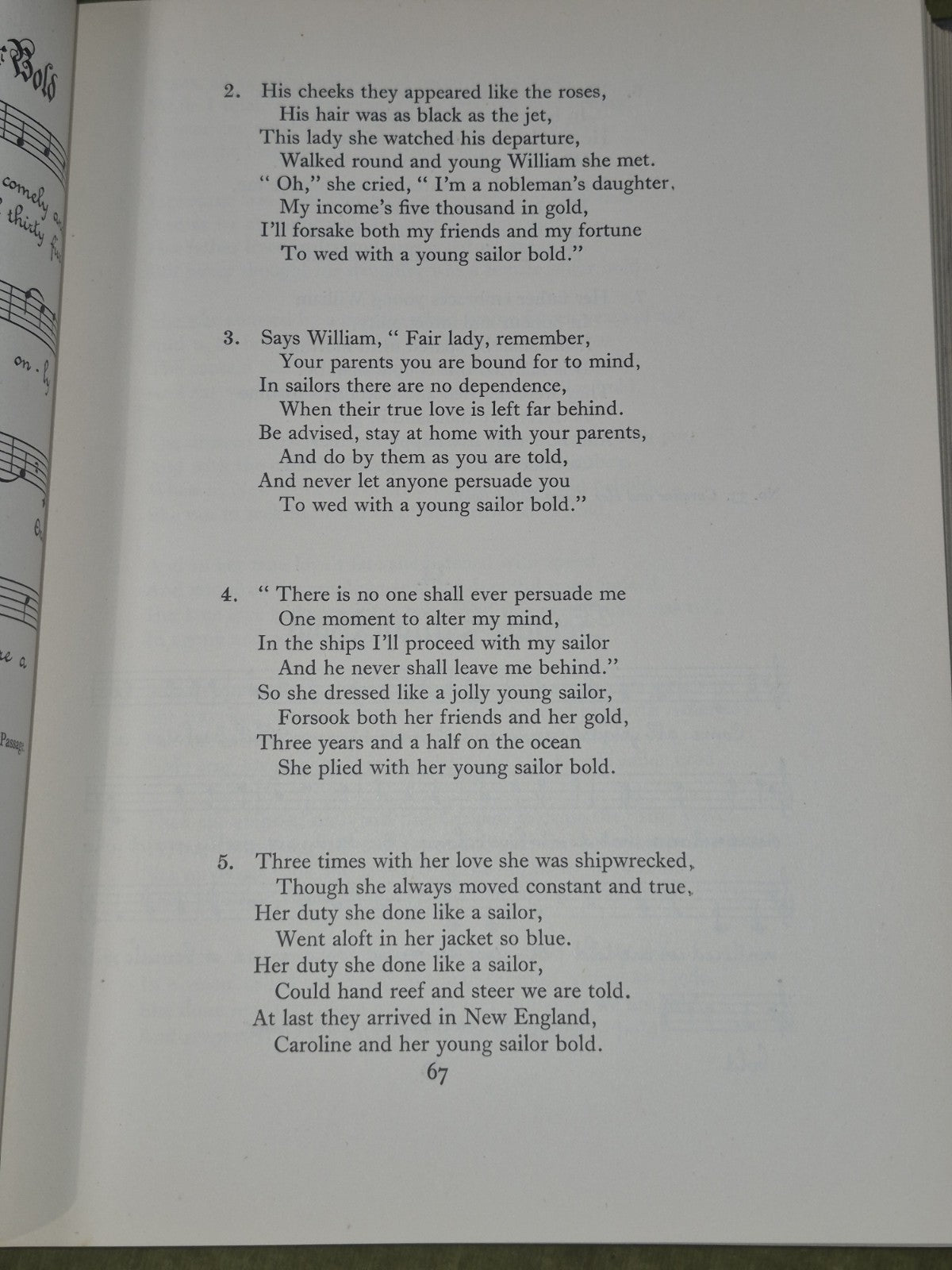 Songs and Ballads from Nova Scotia 1933 J M Dent & Sons Toronto & Vancouver 7