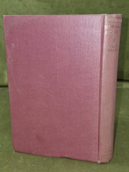 Brideshead Revisited True First Edition Evelyn Waugh 1945 Chapman & Hall 1