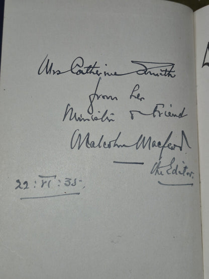An Laoidheadair 1935 Church of Scotland SIGNED by Editor4