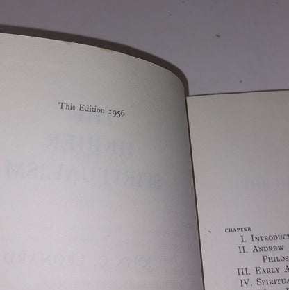The Higher Spiritualism [Vol. 1&2] John C Leonard (1956) Psychic Book Club Hb 10