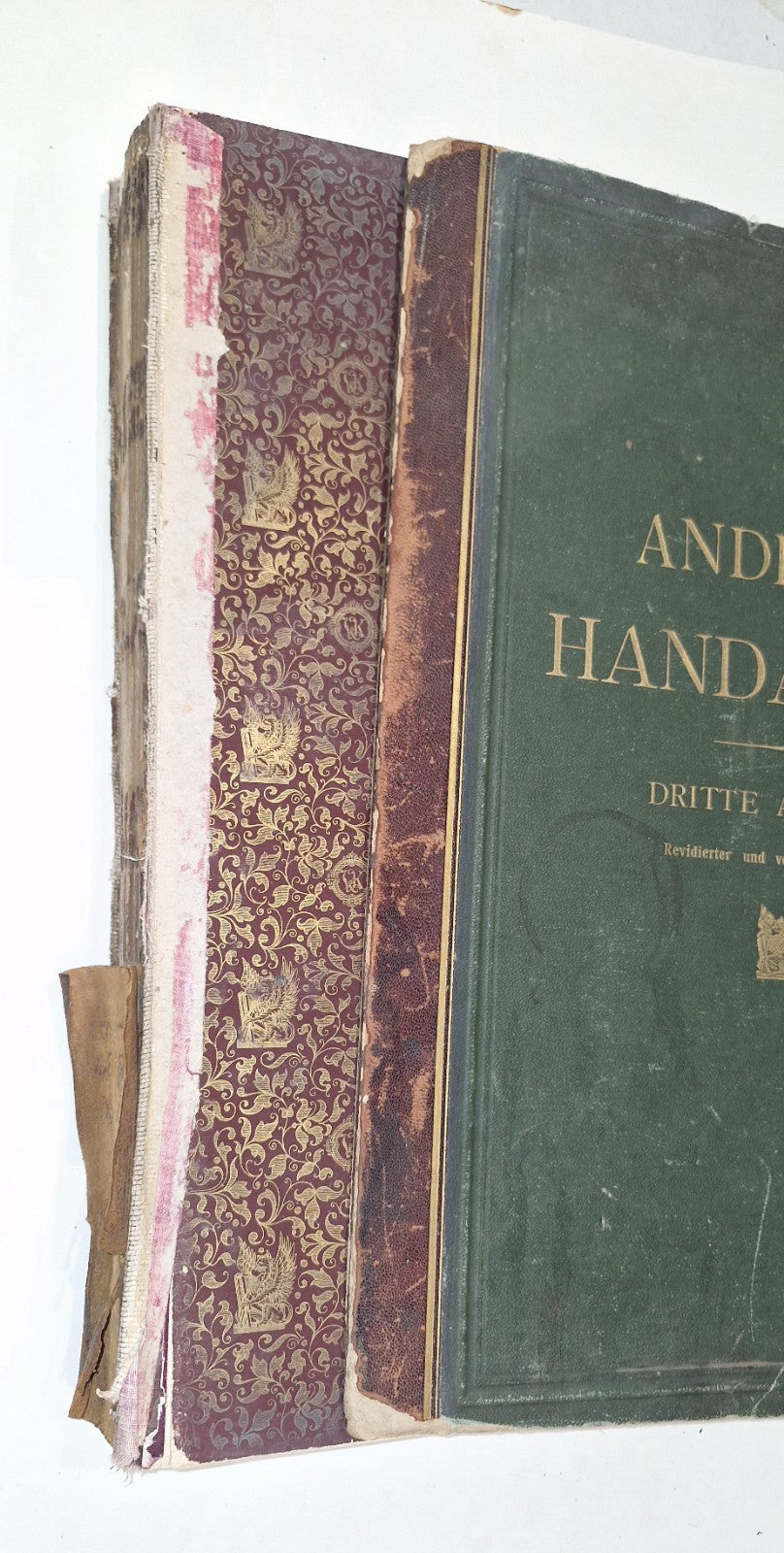 Andree’s Handatlas &  Diercke Welt Atlas3