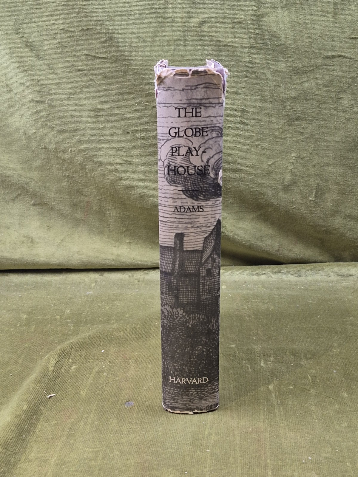 The Globe Playhouse - John C Adams, Harvard 1942 1st HB DJ2