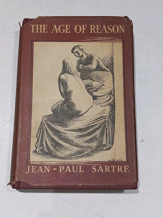 The Age Of Reason, Jeanpaul Satre (1957) 8th Impression Hb Book w/ Dust Jacket0