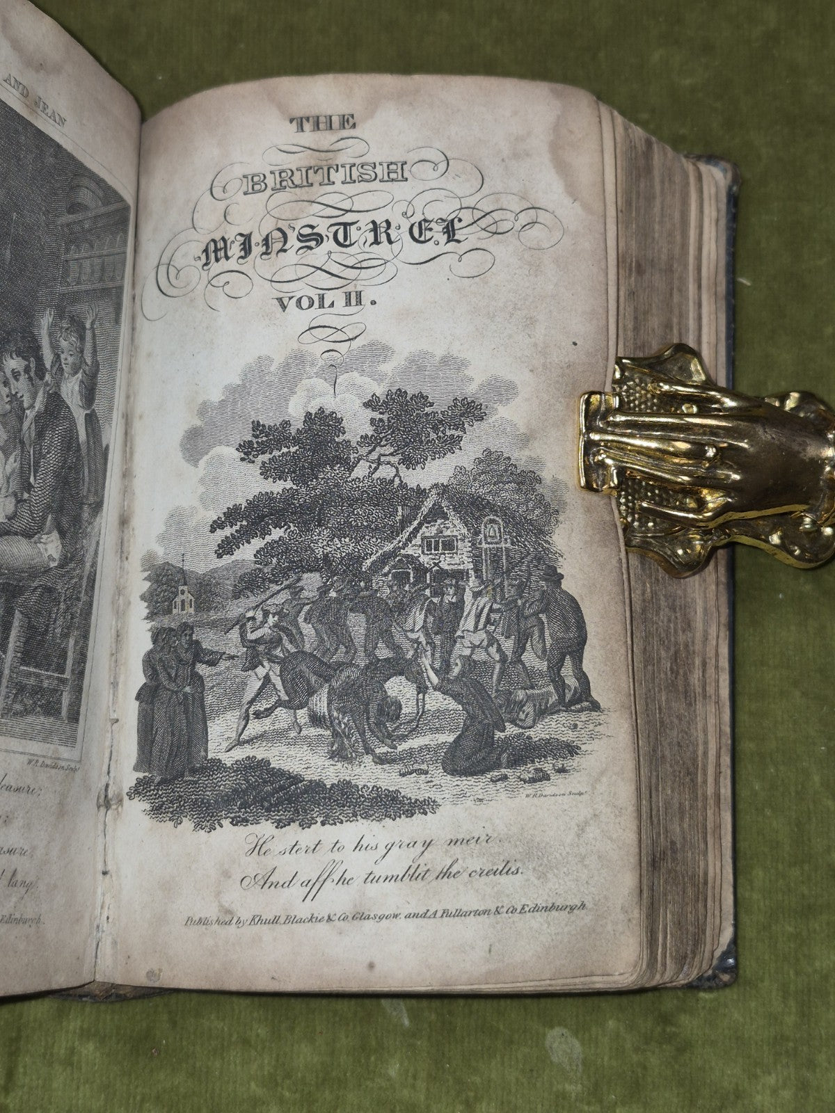 The British Minstrel John Struthers Ballads Ancient and Modern 1822 George Cowie7