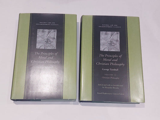 Principles Of Moral And Christian Philosophy [Vol 1 & 2] George Turnbull 2005 Hb0