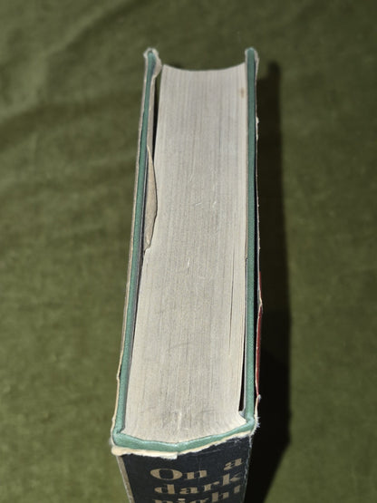 On A Dark Night Anthony West First Edition 1949  Dustjacket2