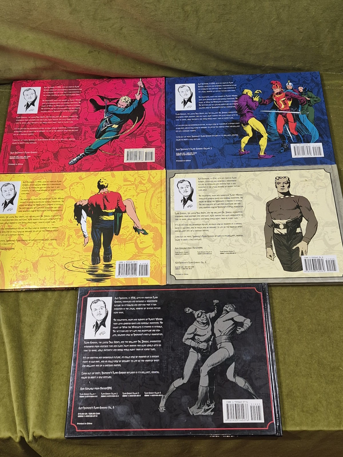 FLASH GORDON by Alex Raymond Vols 1-5 - Checker Books (2005)2