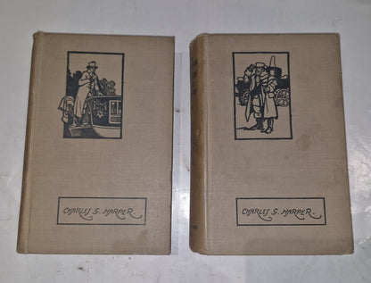 1907 THE MANCHESTER AND GLASGOW ROAD by HARPER VOLS I & II 33 PLTS GRETNA GREEN4