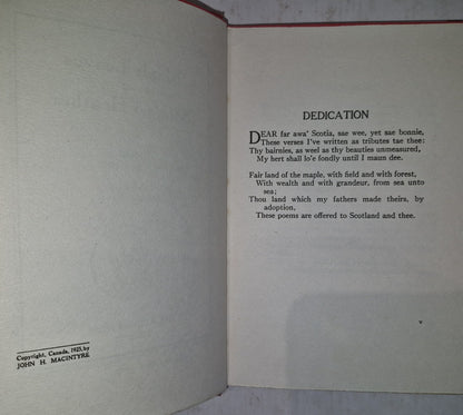 Maple Leaves and Sprigs o' Heather By MACK (J.H. MACINTYRE) 19252