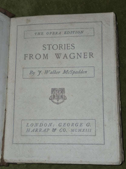 Stories from Wagner 1913 Walker McSpadden5