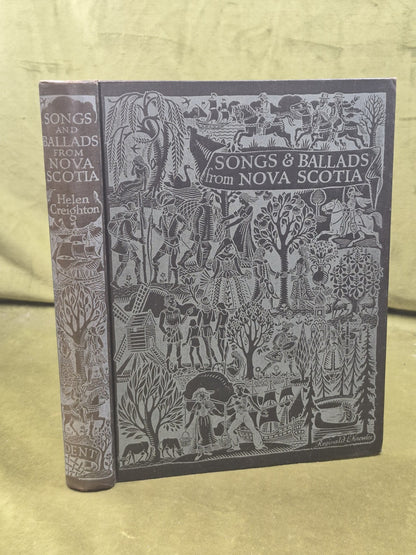 Songs and Ballads from Nova Scotia 1933 J M Dent & Sons Toronto & Vancouver 0