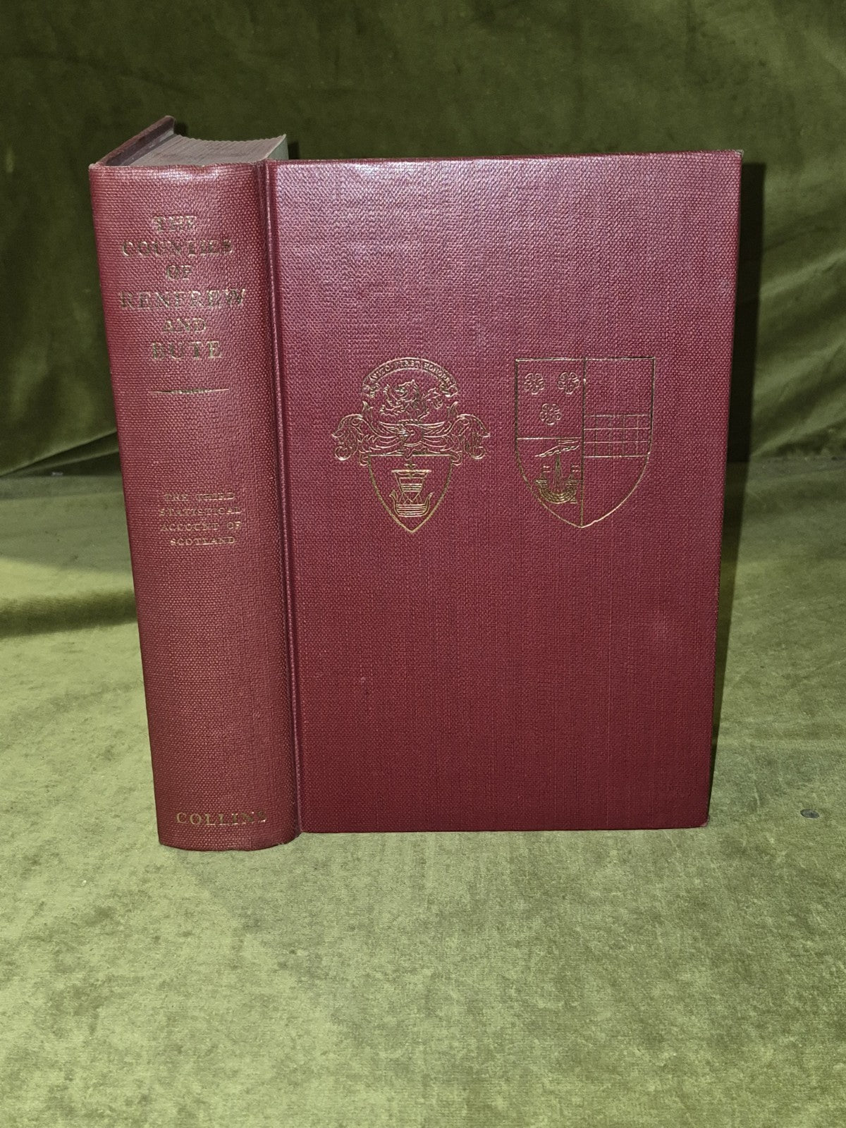 The Third Statistical Account of Scotland Counties of Renfrew and Bute 1962 1st0