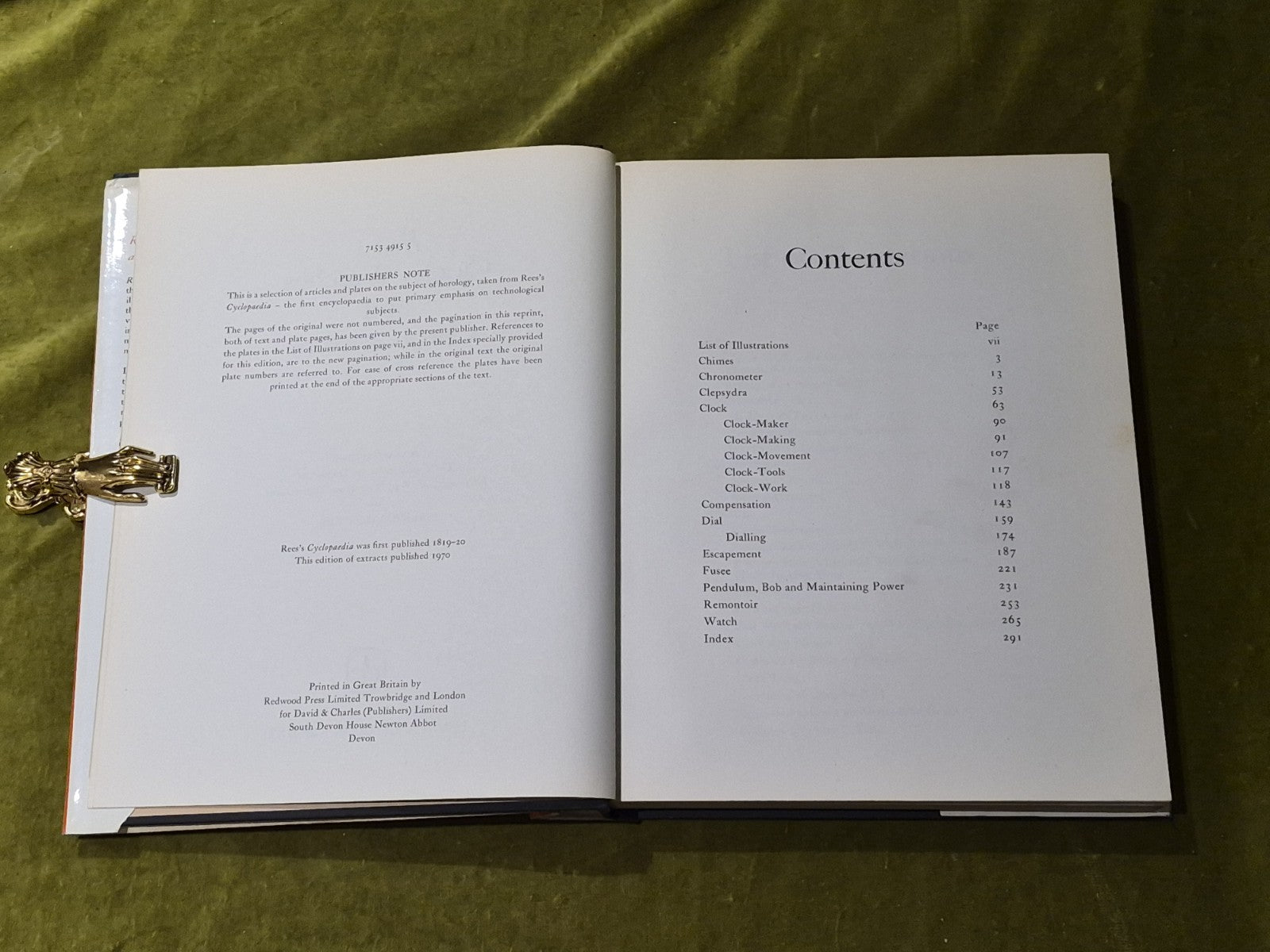 REES'S CLOCKS WATCHES AND CHRONOMETERS 1819-204