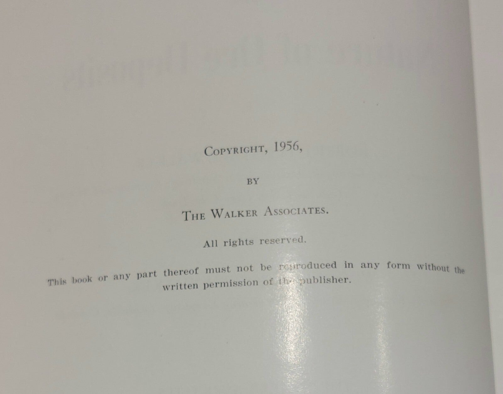 The Origin and Nature of Ore Deposits, Walker (1956) Hardback Book4