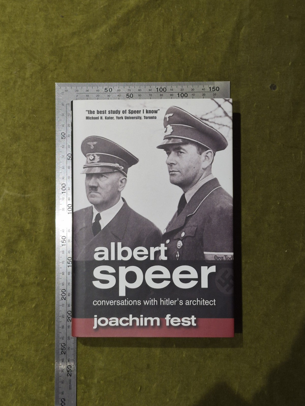 Albert Speer: Conversations with Hitler's Architect Hardcover 2007 Joachim Fest3