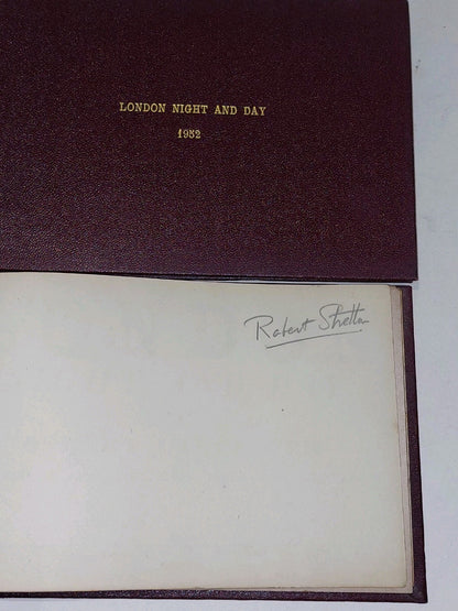 London Night And Day by Osbert Lancaster (1951 and 1952) Rebound In Leather4