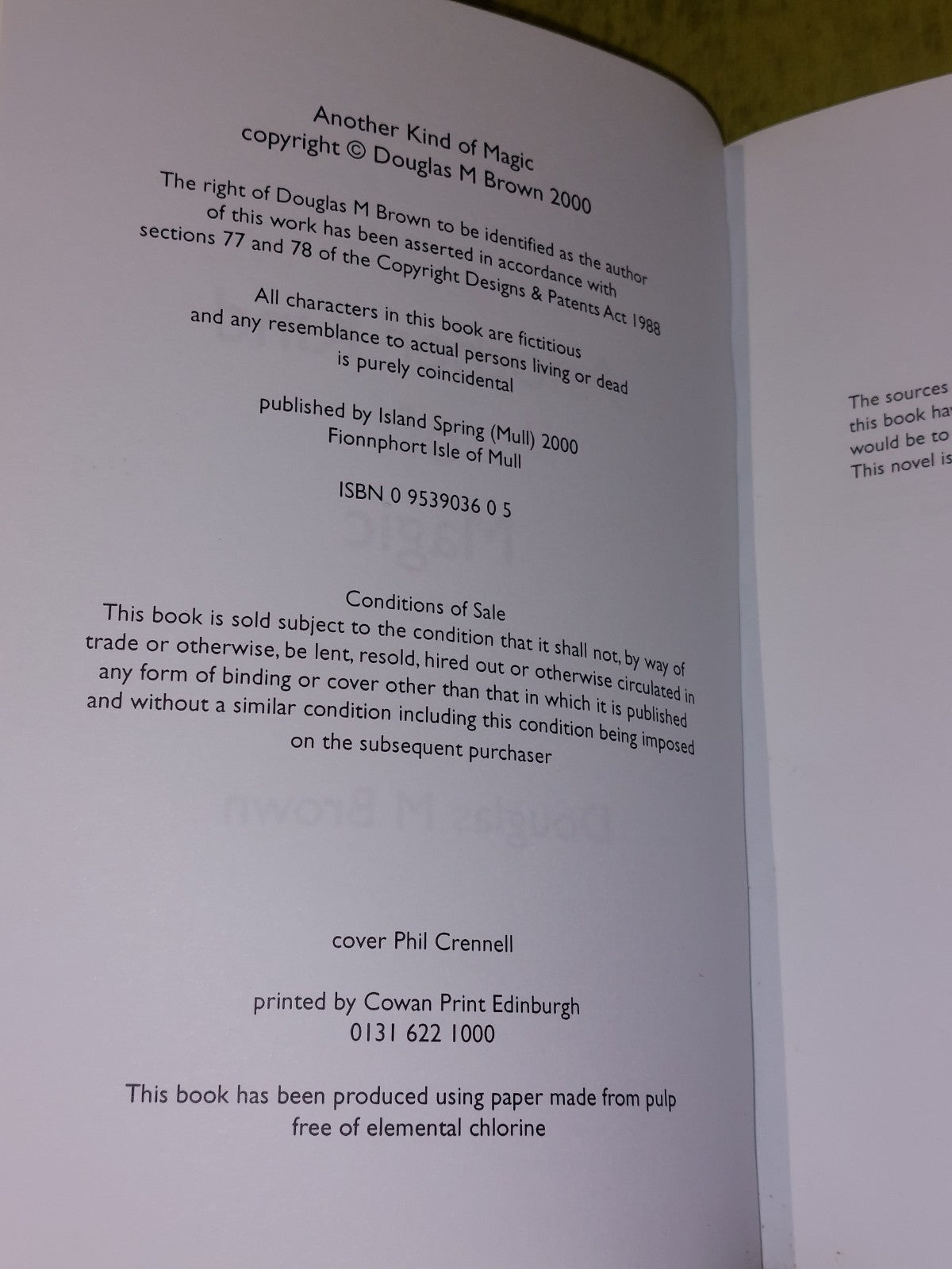Another Kind of Magic (2000) Douglas M Brown3