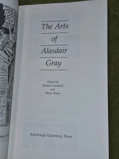 Robert Crawford The Arts of Alasdair Gray - 1st Edition 4