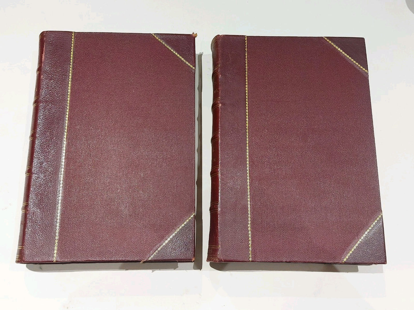 Chamber's Encyclopaedia 10 Vol Set (1901) Heavy Quarter Leather Bound Books4